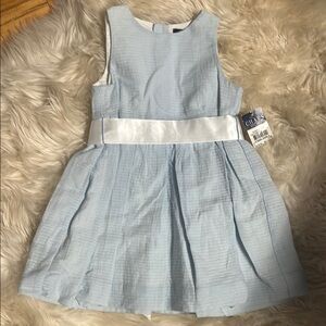 Chaps Blue Sleeveless Dress NWT 24 Months